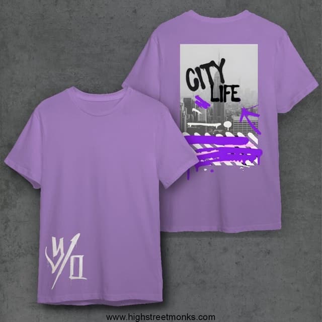 City Life Graphic T-Shirt
